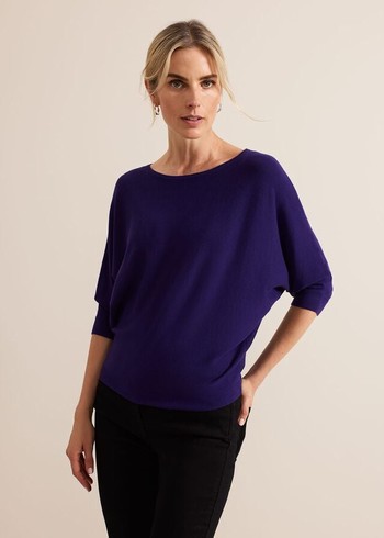 Phase Eight Cristine Knitwear Purple Australia | PL9815064